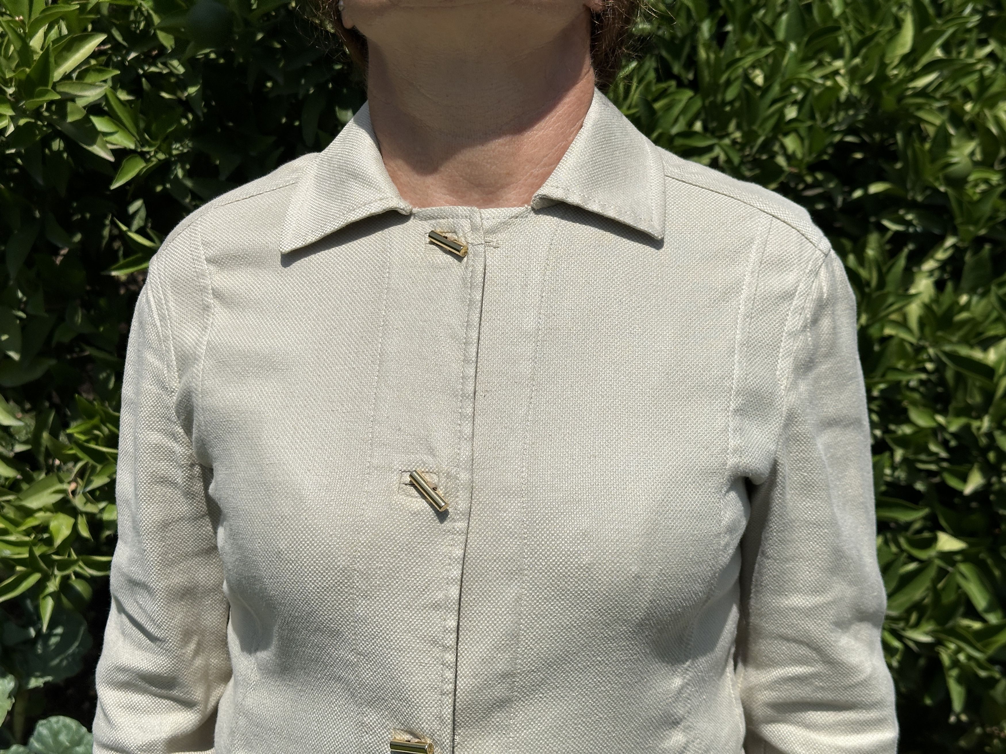 Loro Piana 1250$ Loro Piana Lino Flax Light Jacket Buttons Size 42 S M Size M / US 6-8 / IT 42-44 - 12 Thumbnail