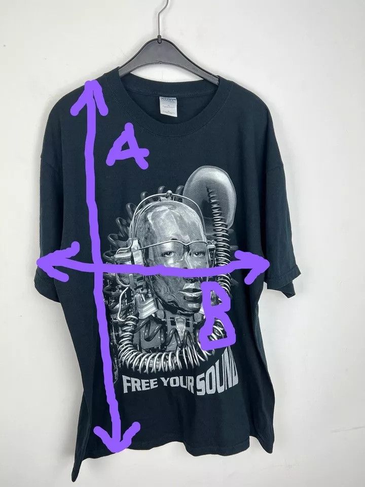 Vintage Free Your Sound Vintage t shirt size XL Size US XL / EU 56 / 4 - 7 Thumbnail