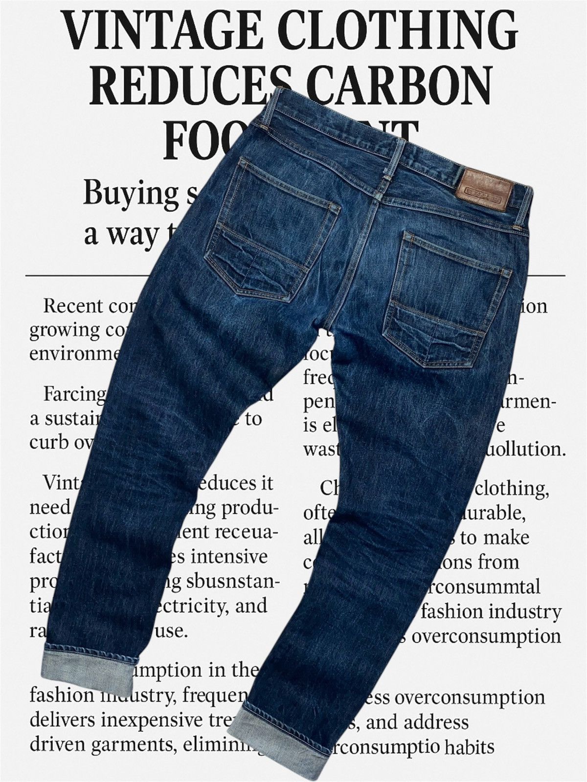 Tellason Vintage Tellason Denim made in USA premium quality jeans W36 Size US 36 / EU 52 - 1 Thumbnail