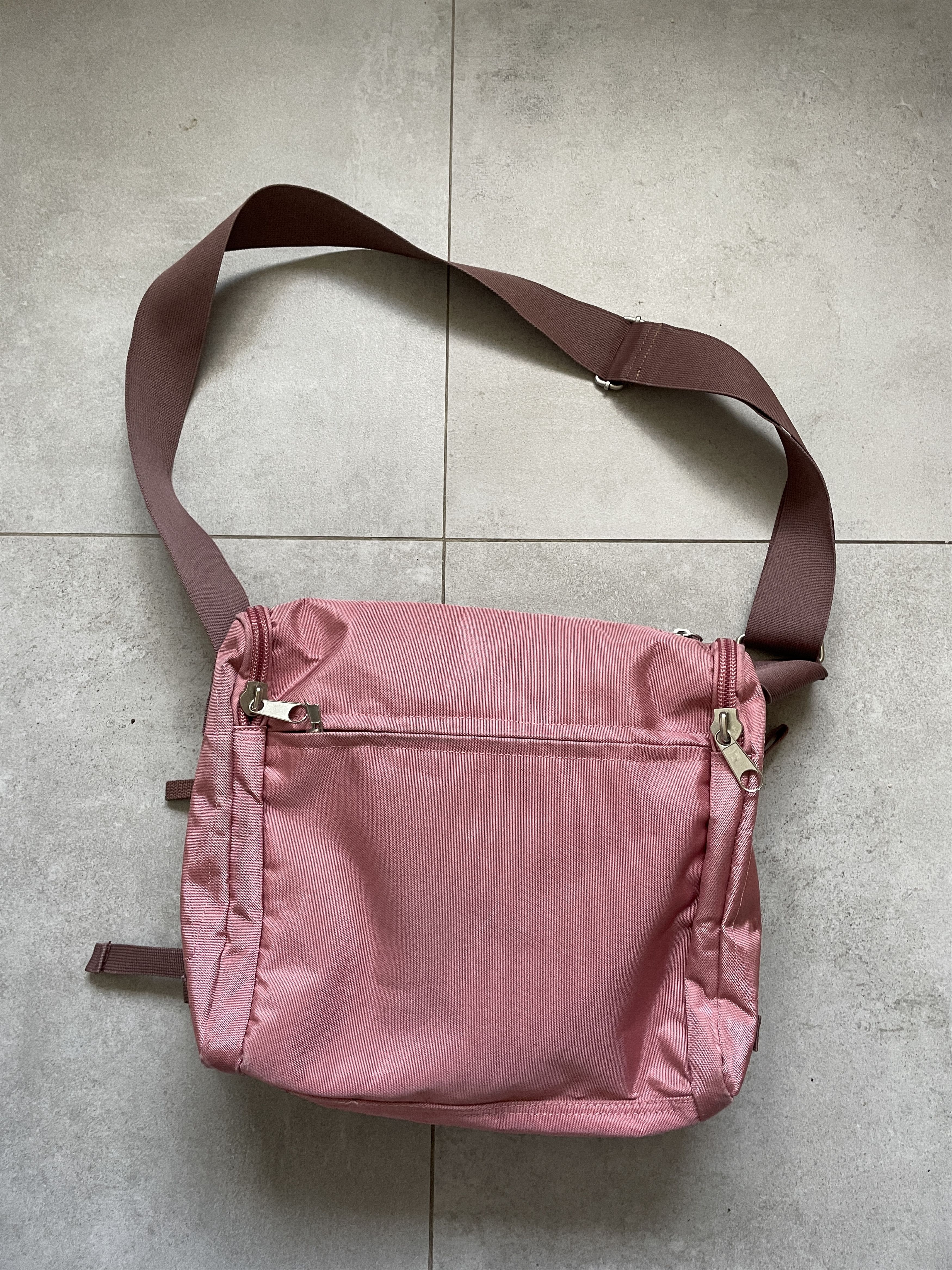 Japanese Brand GEORGE GINA LUCY Y2K AVANT GARDE PINK SHOULDER MESSENGER BAG Size ONE SIZE - 4 Thumbnail