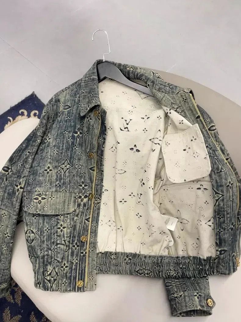 Louis Vuitton LV Fall Collection Denim Jacket 46. Size US L / EU 52-54 / 3 - 3 Thumbnail