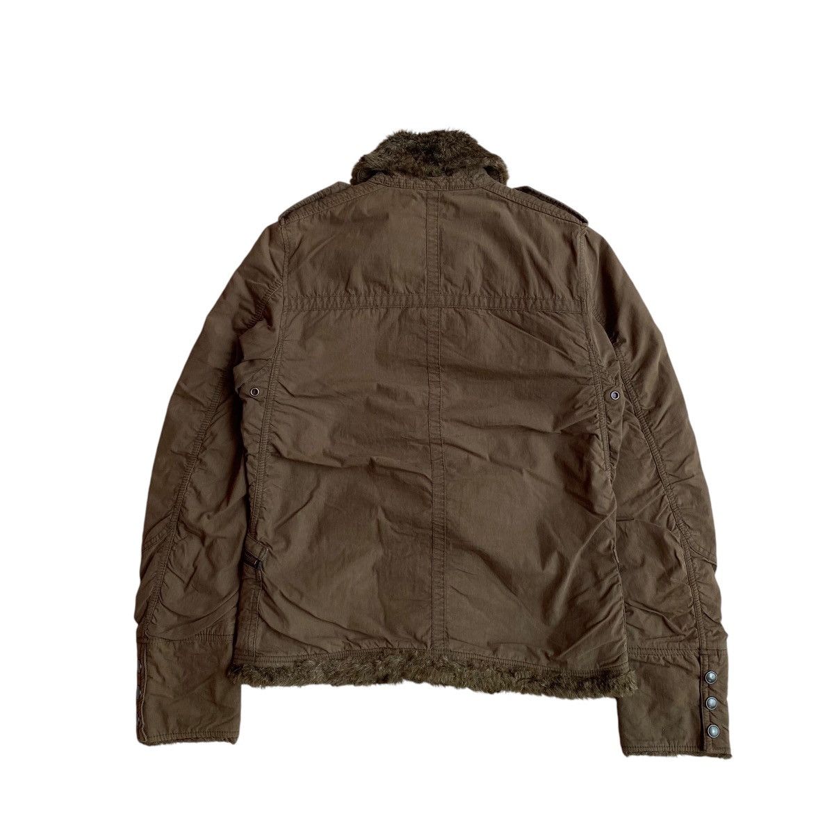 Japanese Brand × Johnbull Johnbull Fur Bikers Work Jacket Size US S / EU 44-46 / 1 - 2 Thumbnail