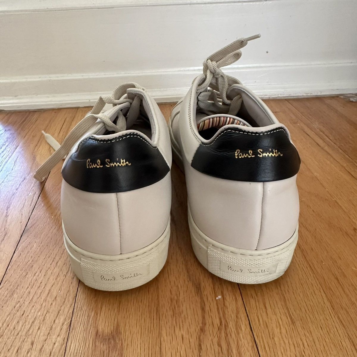 Paul Smith White and Black Paul Smith Sneakers Size US 10 / EU 43 - 6 Thumbnail