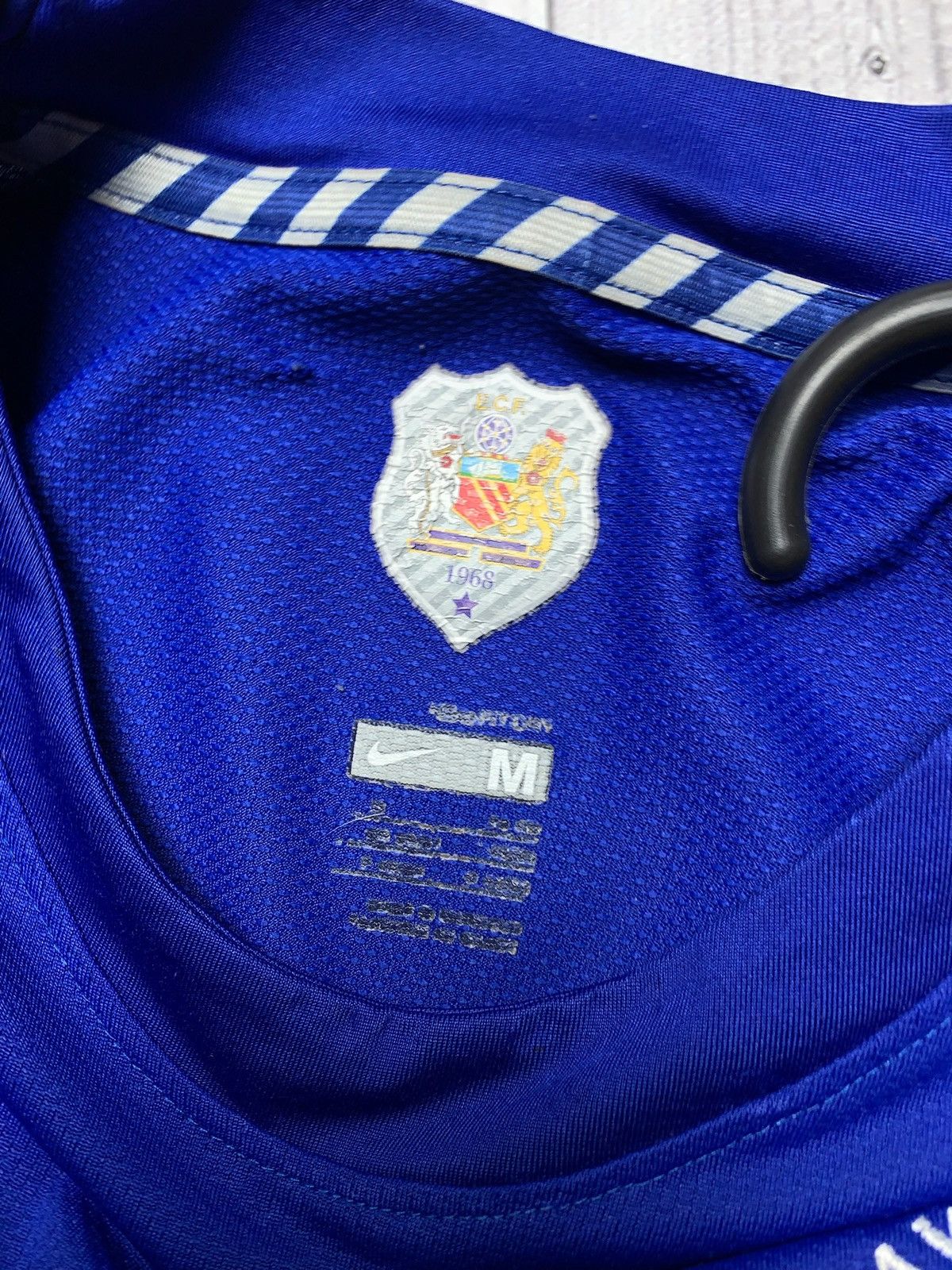 Nike × Vintage Vintage Nike Manchester United soccer jersey blue rare M Size US M / EU 48-50 / 2 - 6 Thumbnail