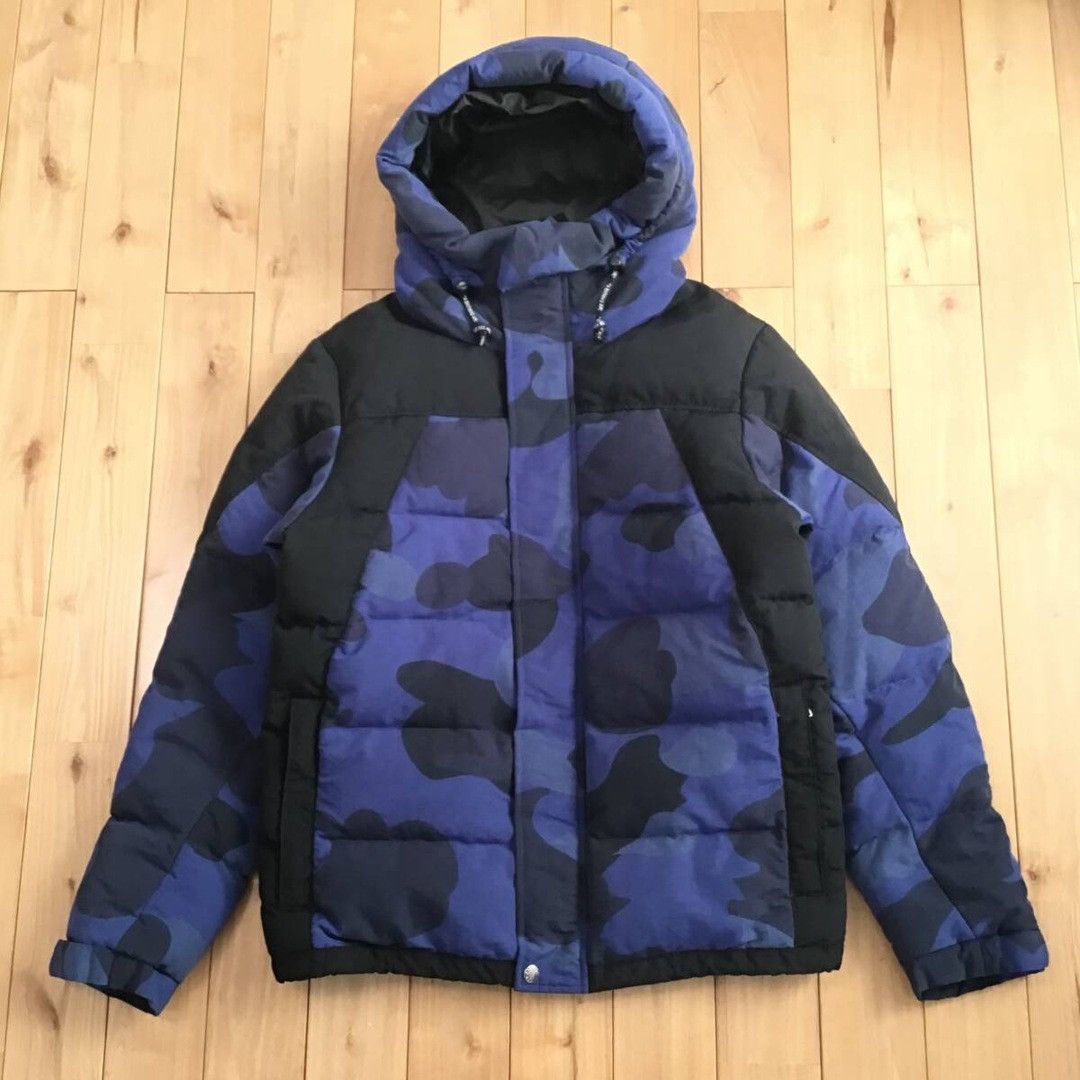 Bape BAPE Giant Blue Camo Puffer Down Jacket a bathing ape NIGO Size US M / EU 48-50 / 2 - 1 Thumbnail