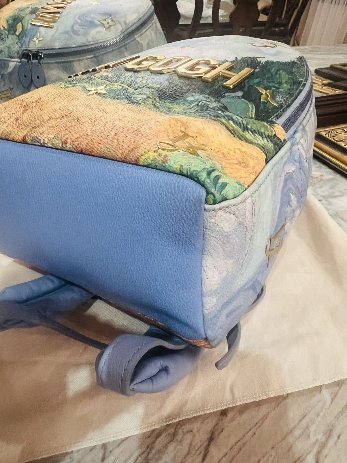 Louis Vuitton Louis Vuitton 2017 Van Gogh Palm Springs PM Backpack Size ONE SIZE - 11 Thumbnail