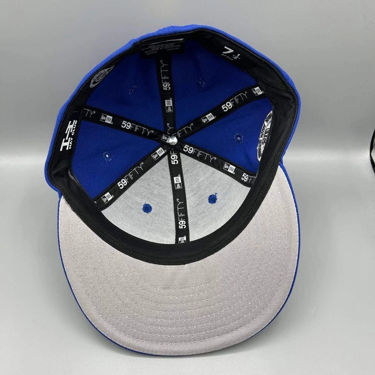 New Era New York Rangers Hat Men 7 1/4 Blue NHL Fitted Cap Hatclub Size ONE SIZE - 2 Thumbnail