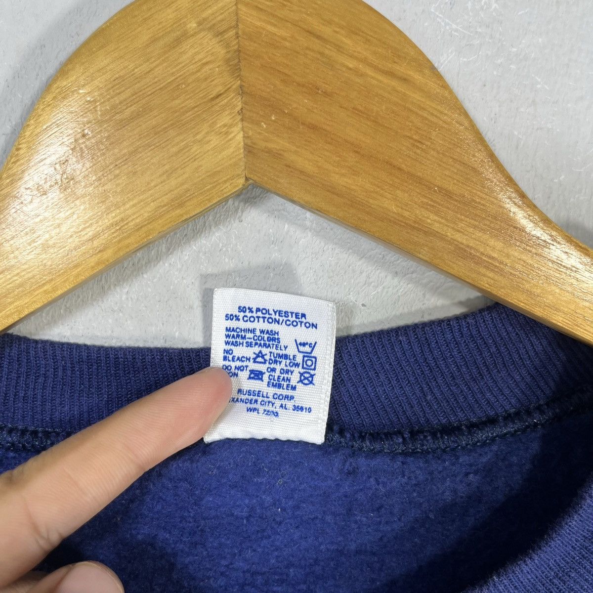 Russell Athletic × Vintage VINTAGE 90s RUSSELL ATHLETIC ILLINOIS UNIVERSITY SWEATER Size US L / EU 52-54 / 3 - 7 Thumbnail