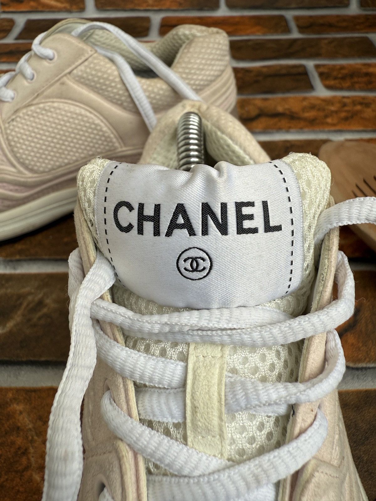 Chanel 🔥CC Logo trainers Size US 7.5 / IT 37.5 - 8 Thumbnail