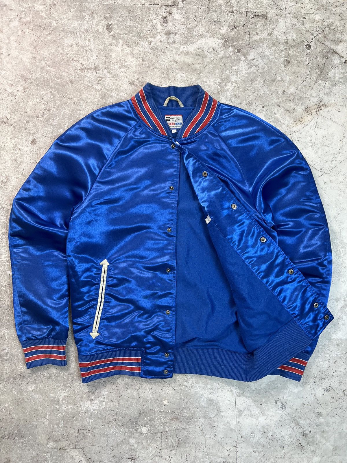 Tommy Hilfiger × Vintage Tommy Hilfiger x people’s place 1985 satin jacket Size US M / EU 48-50 / 2 - 7 Thumbnail