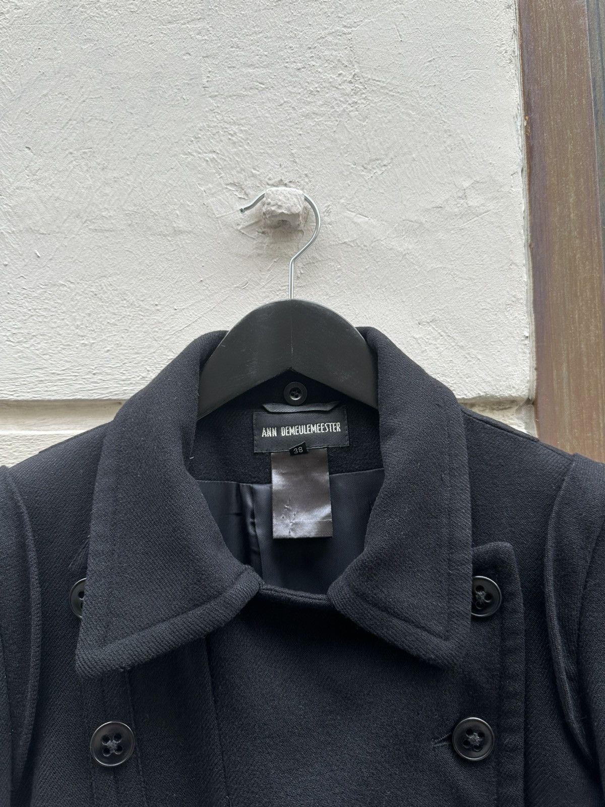 Ann Demeulemeester Ann demeulemeester wool napoleon coat Size M / US 6-8 / IT 42-44 - 6 Thumbnail