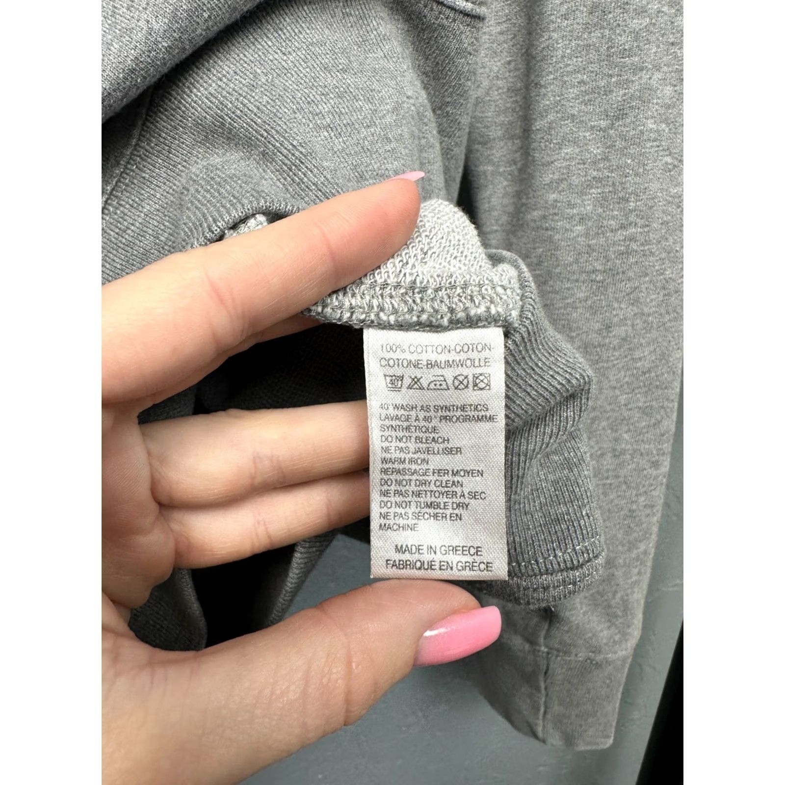 Paul Smith Paul Smith Mens Sweatshirt Pony Logo Size M Gray Cotton Logo Pullover Crew Neck Regular Adult Mens Size US M / EU 48-50 / 2 - 5 Thumbnail