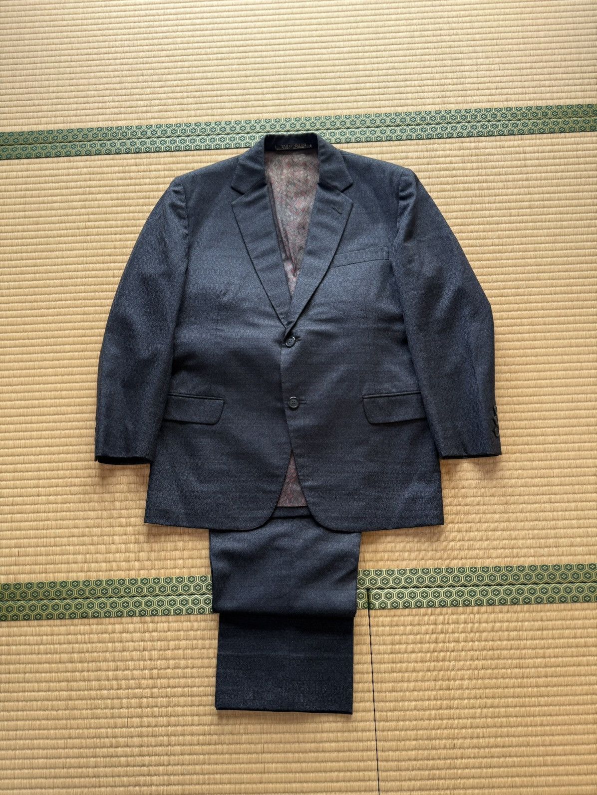 Other Spring&Autumn Japanese Vintage NIKKE TEX Gray Wool Suit Size 40R - 2 Thumbnail