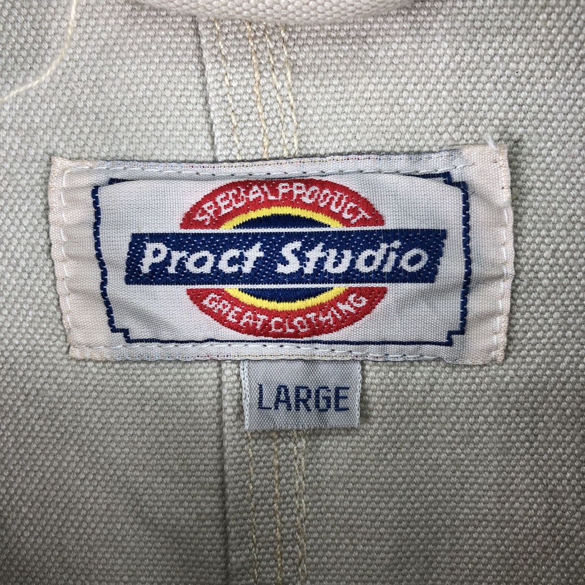Japanese Brand Vintage 90's Chore Jacket Workwear Style by Pract Studio Size US XL / EU 56 / 4 - 14 Thumbnail