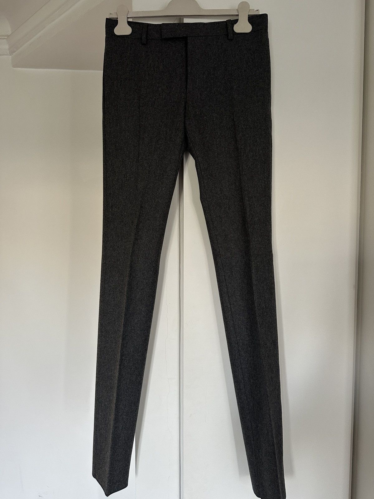 Saint Laurent Paris Saint Laurent Paris by Hedi Slimane woolen tailored pants Size US 29 - 1 Thumbnail