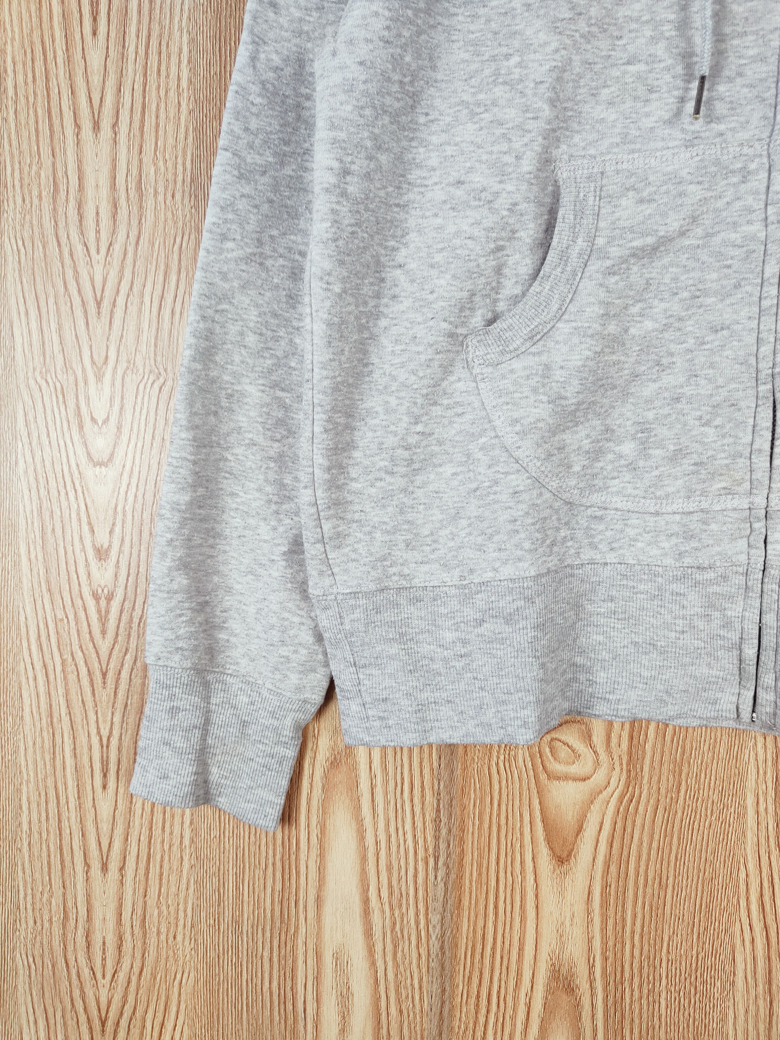Japanese Brand × Vintage Vintage 💥 Real Words Gray Hoodie Sweaters Size L / US 10 / IT 46 - 5 Thumbnail