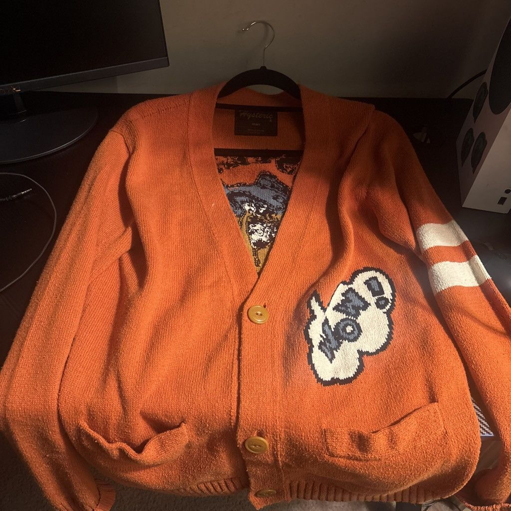Hysteric Glamour Hysteric Glamour VIP Club Collegiate Cardigan