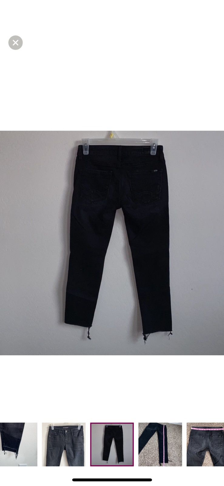 Cult Of Individuality Cult of individuality black teaser skinny jeans Size 24" / US 00 / IT 34 - 6 Thumbnail