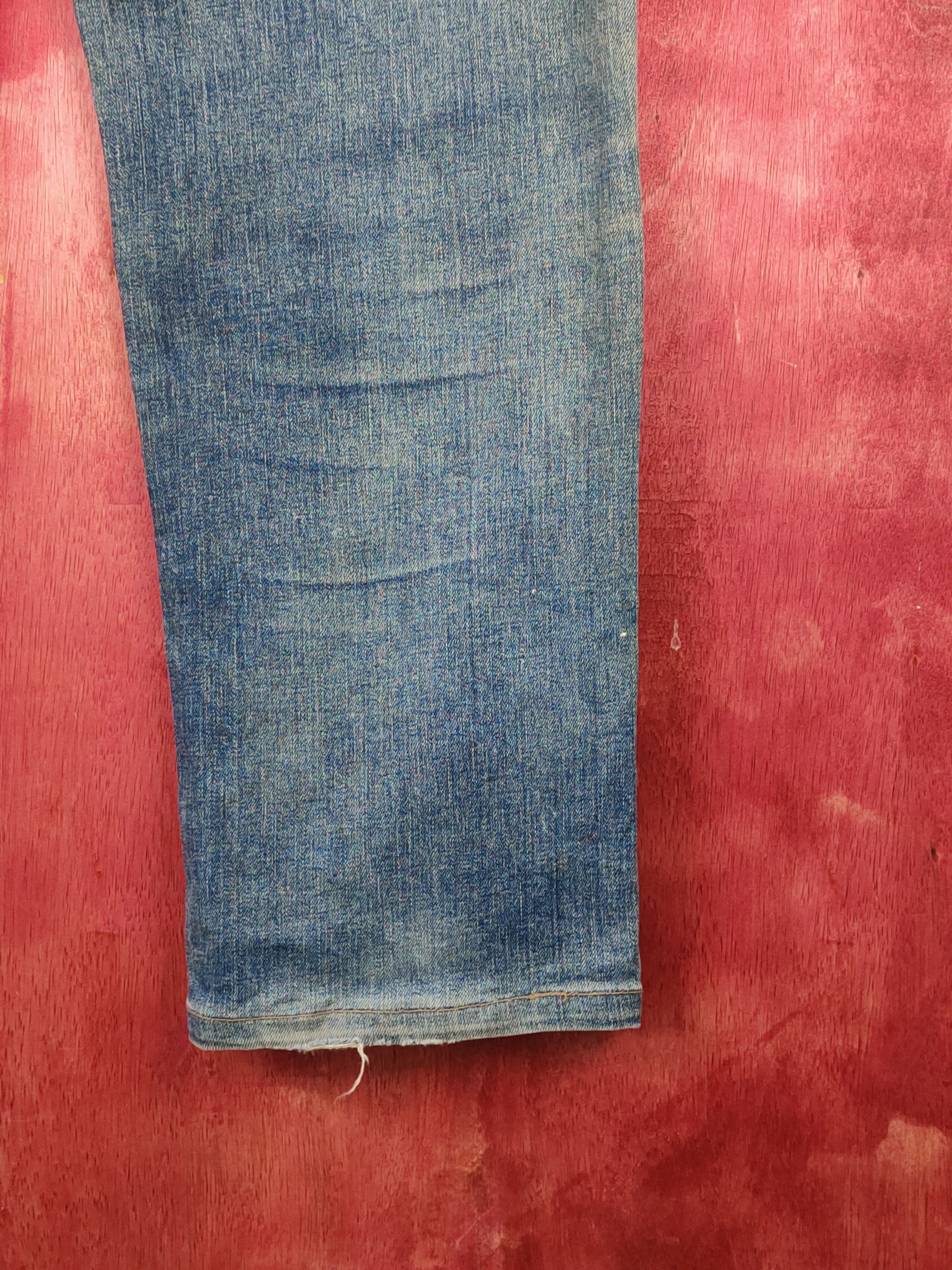 Edwin Edwin Dark Blue Distressed Multipocket Denim #S1609 Size US 35 - 14 Thumbnail