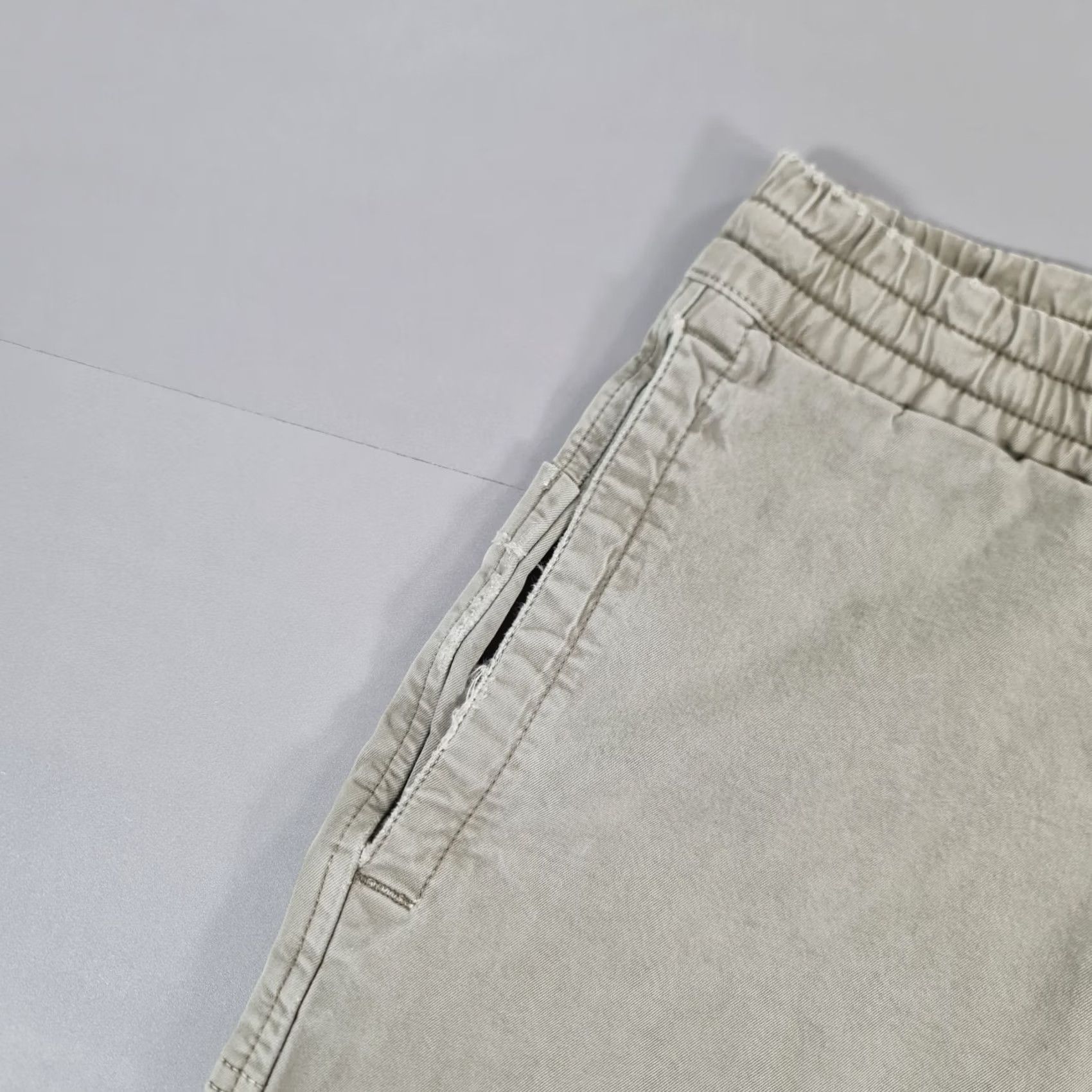 Carhartt Carhartt Mens Trousers Grey Small Regular Cargo Pants Workwear Elastic Waist Pockets 98% Cotton 2% Elastane Vintage No Mens Size US 30 / EU 46 - 3 Thumbnail