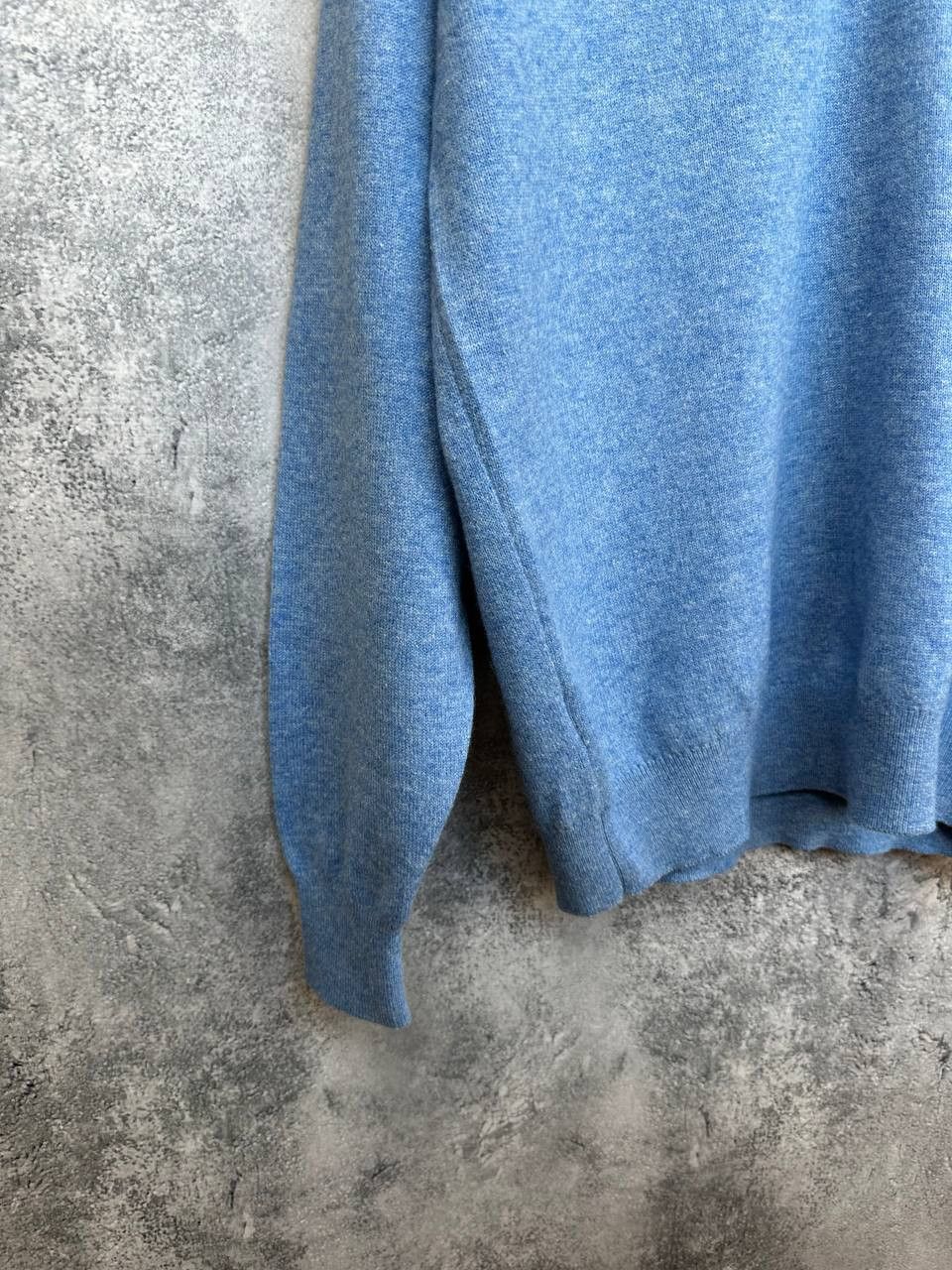 Burberry Burberrys Vintage 90s V-Neck Angora Wool Sweater Jumper Size US L / EU 52-54 / 3 - 6 Thumbnail