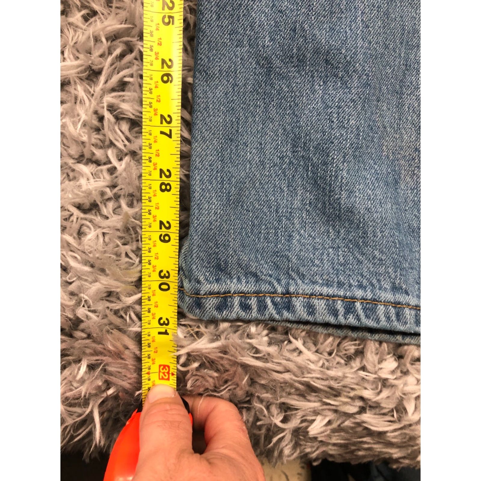 Levi's Levi's 550 Jeans Regular 42x32 Men Relaxed Straight Denim Blue 5-Pocket Comfort Size US 42 / EU 58 - 3 Thumbnail