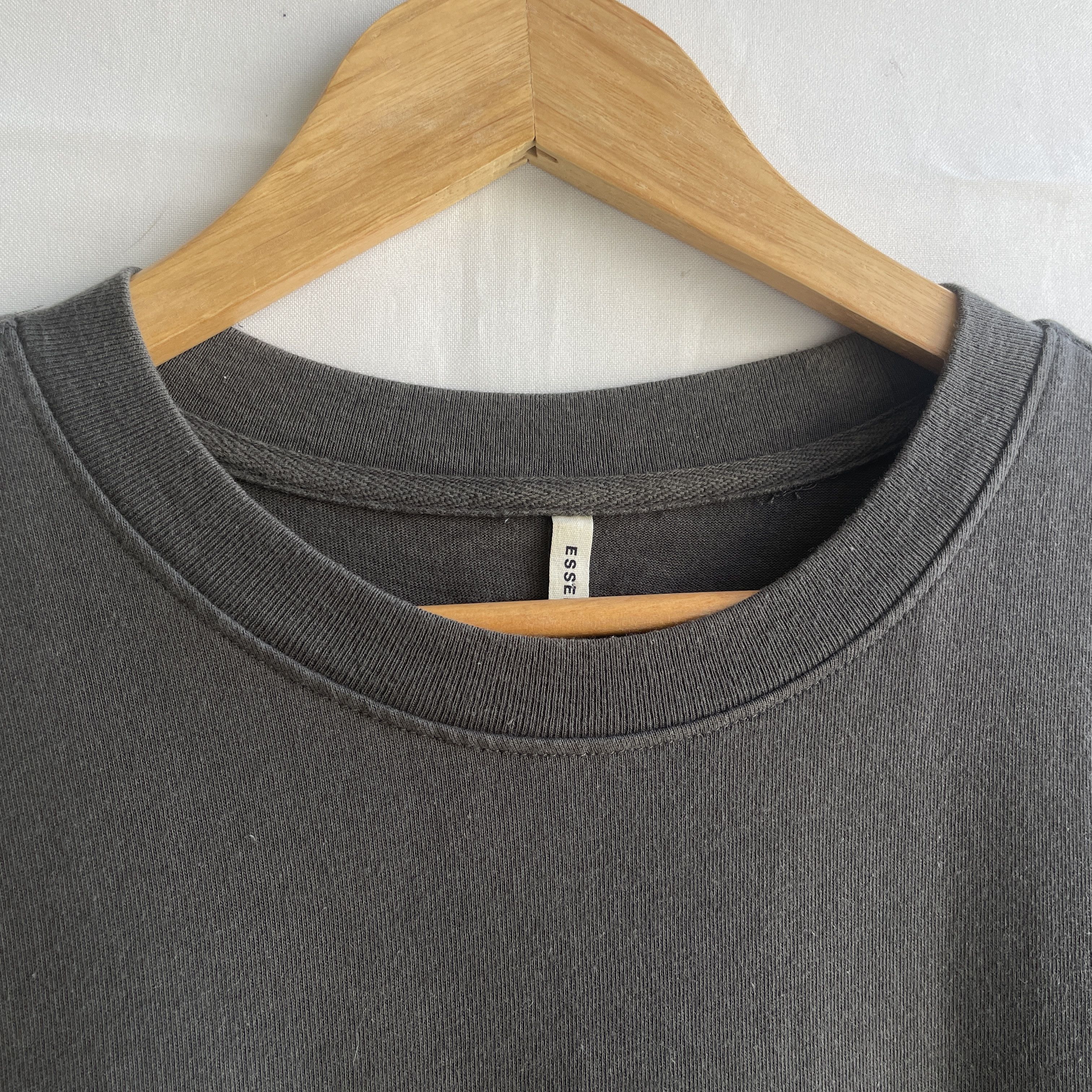 Fear of God Fear of God Essential Basic Brown Long T-Shirt Tee Size S Size US S / EU 44-46 / 1 - 5 Thumbnail