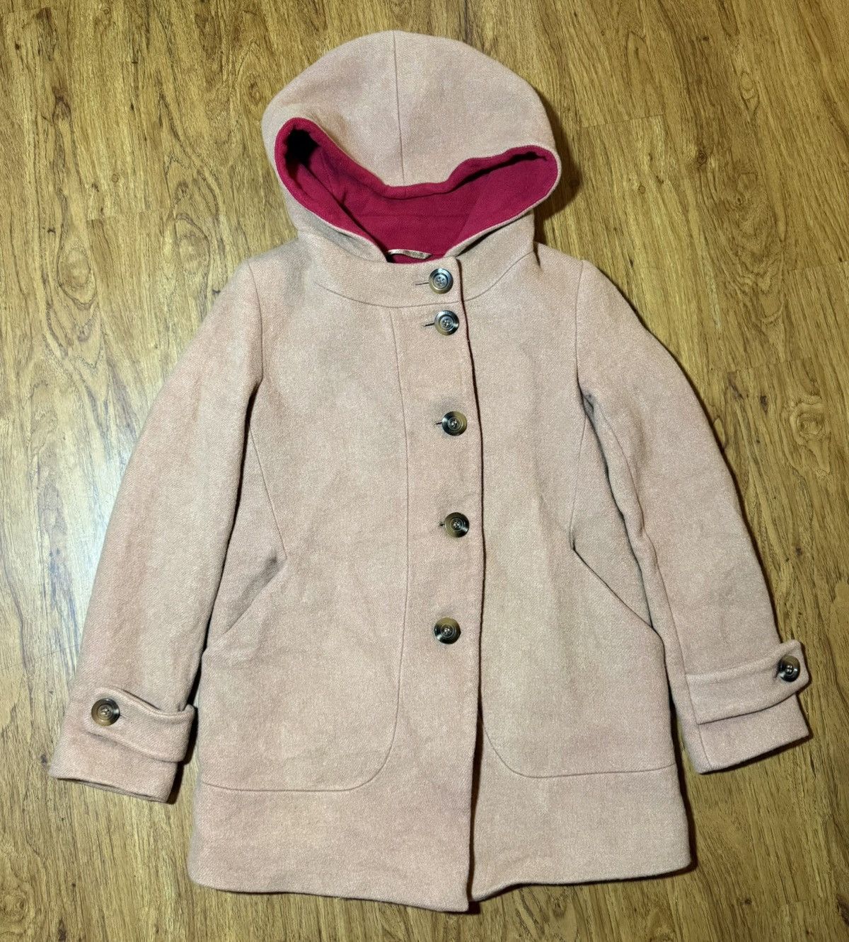 Pendleton Women’s Pendleton Wool Jacket Hooded Pea Coat Wool S Size S / US 4 / IT 40 - 1 Thumbnail