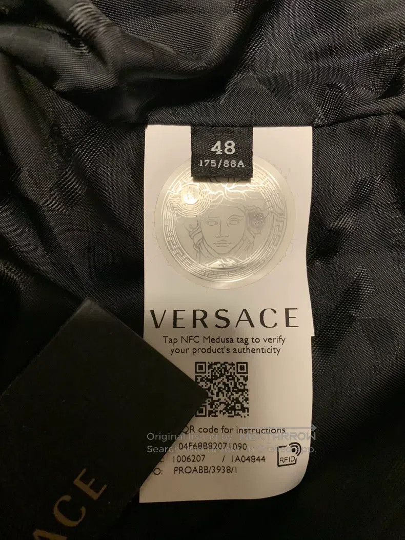 Versace Versace Men's jacket with leopard print block print Size US M / EU 48-50 / 2 - 4 Thumbnail