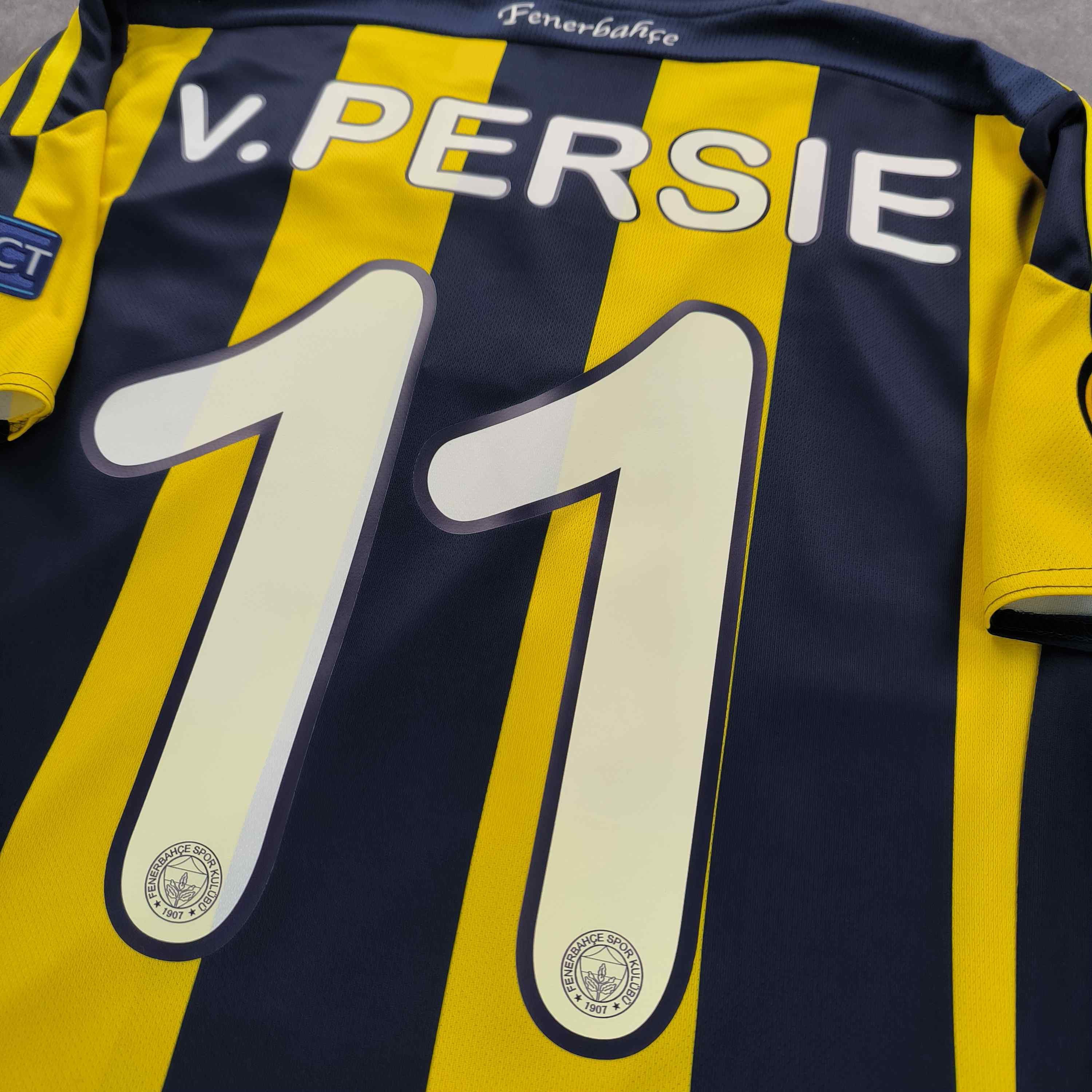 Adidas Fenerbahce 15-16 Adidas home EL v. Persie football jersey S Size US S / EU 44-46 / 1 - 11 Thumbnail