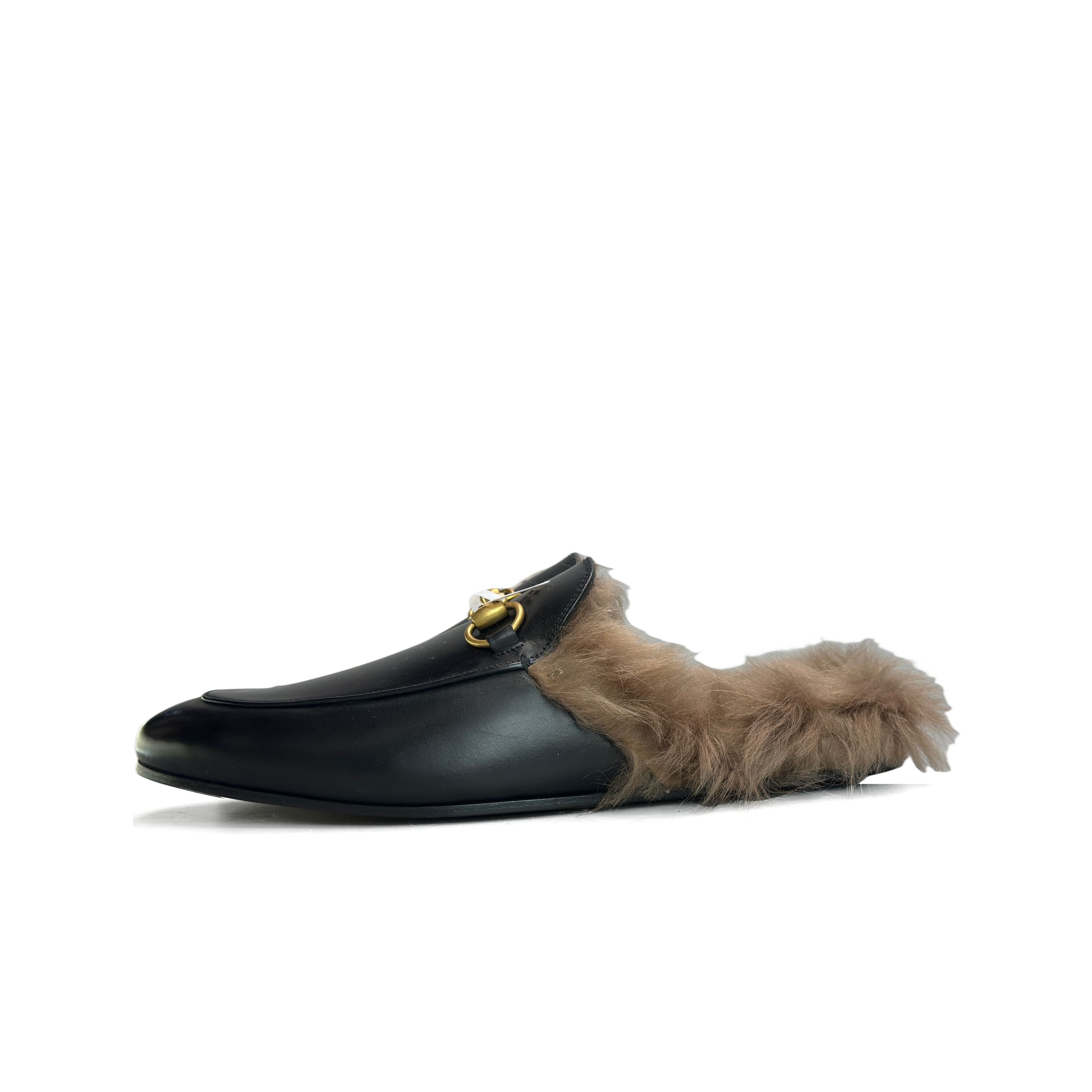 Gucci Gucci Princetown Fur Loafer Mules Size 9 Size US 9 / EU 42 - 1 Thumbnail