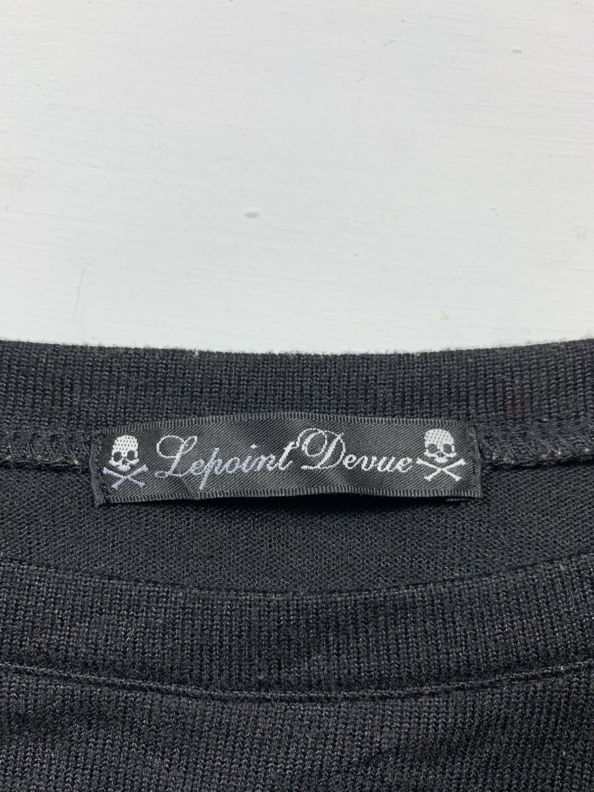 Le Grande Bleu (L.G.B.) SICK JAPANESE GOTHIC BONDAGE ROCK LONG SLEEVE LEPOIN DEVVE Size US L / EU 52-54 / 3 - 4 Thumbnail
