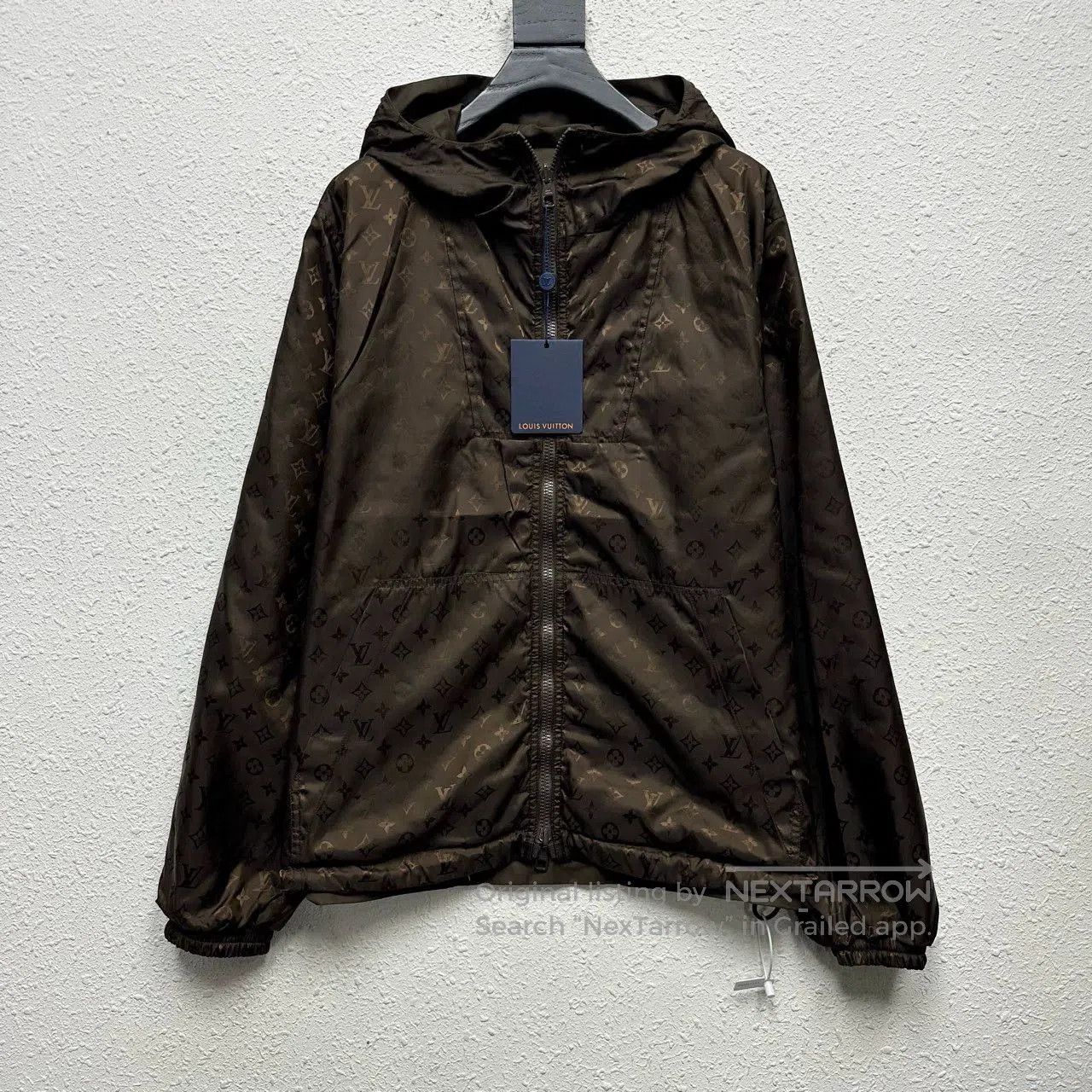 Louis Vuitton brown reversible LV Louis Vuitton parka jacket. Size US XXL / EU 58 / 5 - 3 Thumbnail