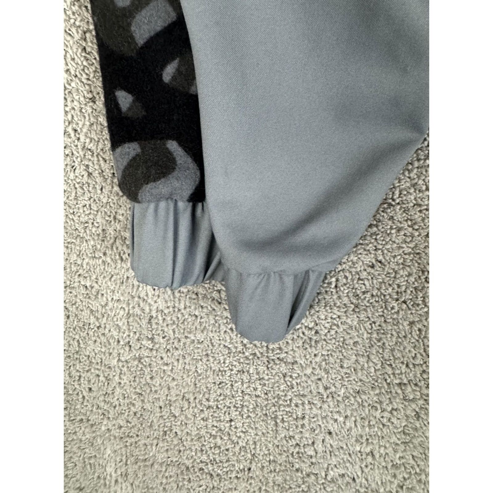 Jordan Brand Jordan Jogger Pants Mens 40 Gray Camouflage Panel Zip Pocket Elastic Cuff Tapered Leg Gym Training Size US 40 / EU 56 - 6 Thumbnail