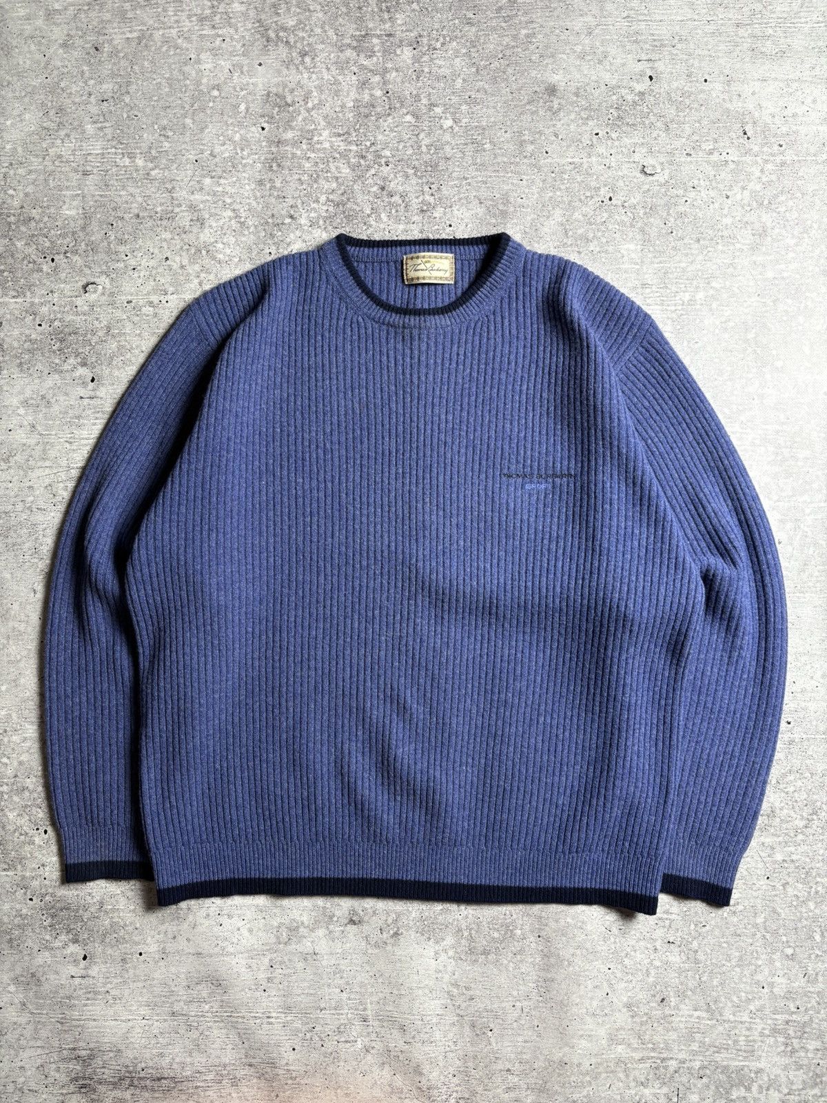 Burberry Thomas Burberry Vintage Wool Sweater Size US M / EU 48-50 / 2 - 2 Thumbnail