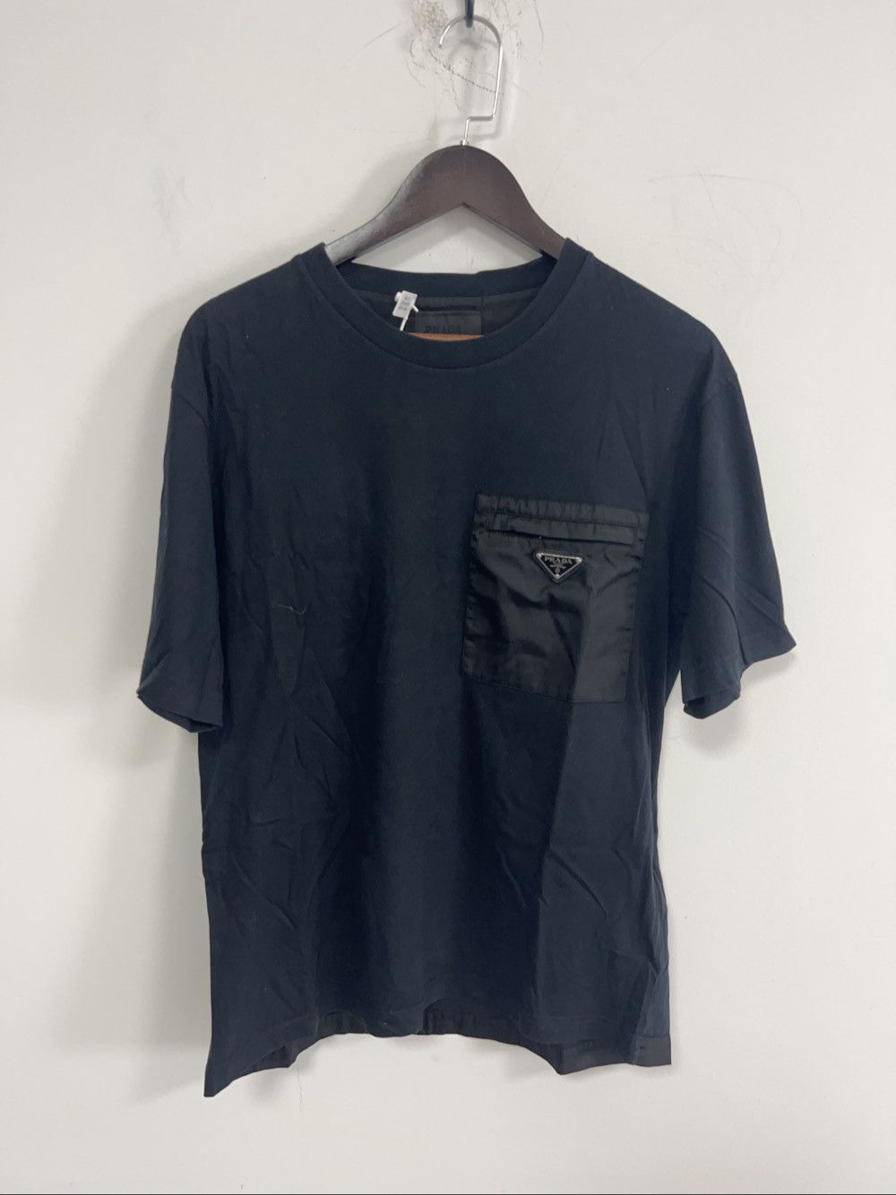 Prada Prada Black Pocket T-Shirt Size M Size US M / EU 48-50 / 2 - 1 Thumbnail