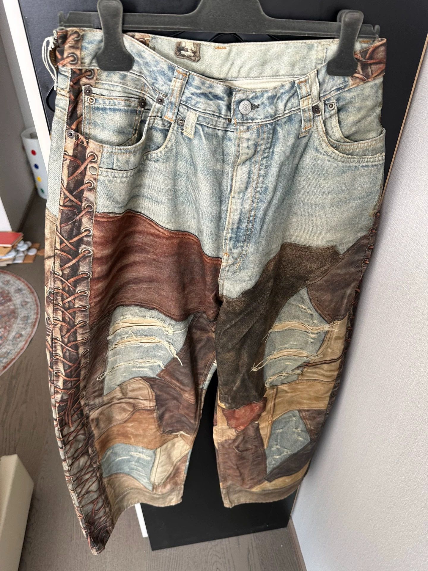 Acne Studios Acne Studios 3D Print Jeans 46 Size US 30 / EU 46 - 2 Thumbnail