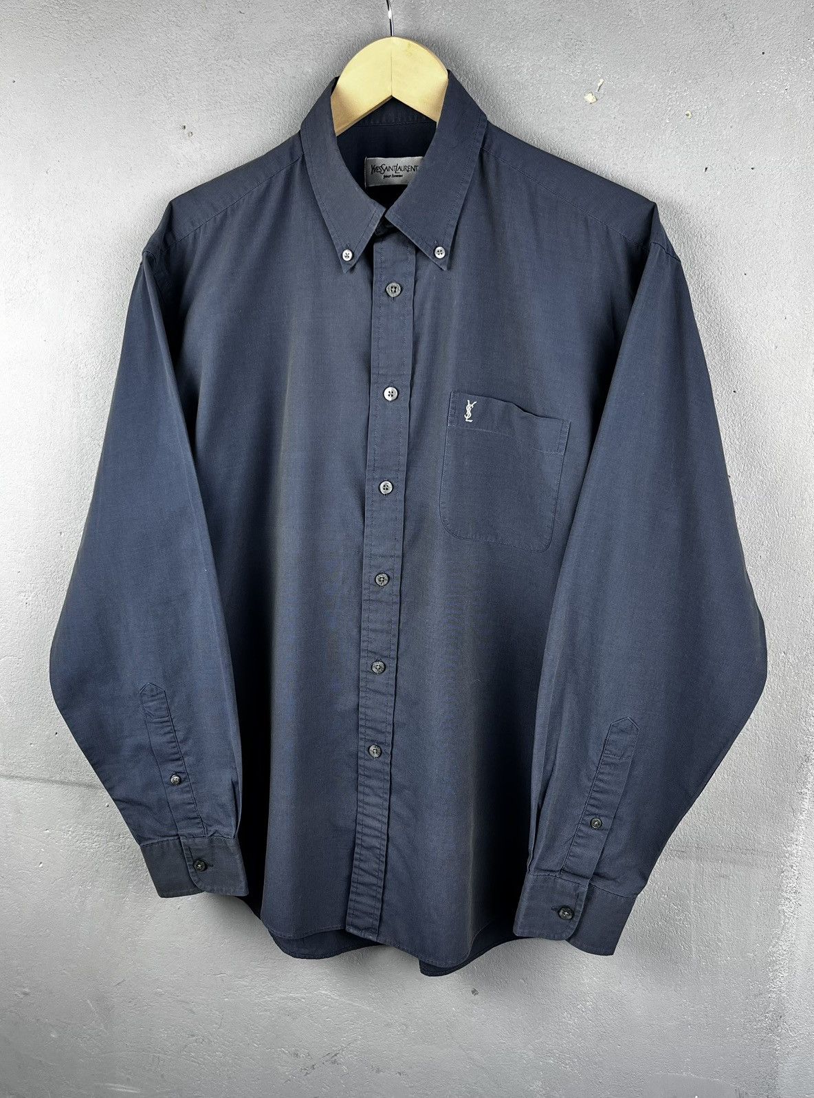 Yves Saint Laurent Ysl shirt vintage Size US M / EU 48-50 / 2 - 1 Thumbnail