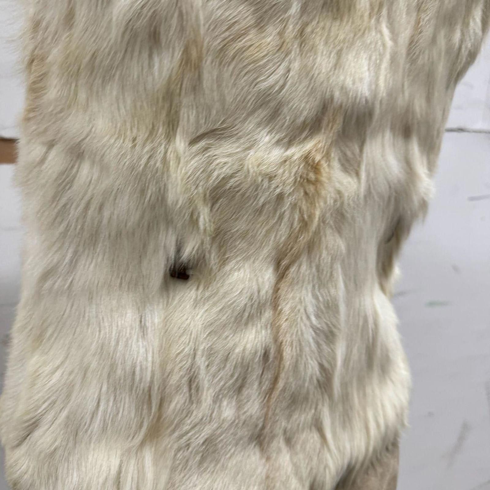 Other Vintage Y2K Rabbit Fur, Fox Fur, & Leather Statement Vest Size S / US 4 / IT 40 - 8 Thumbnail
