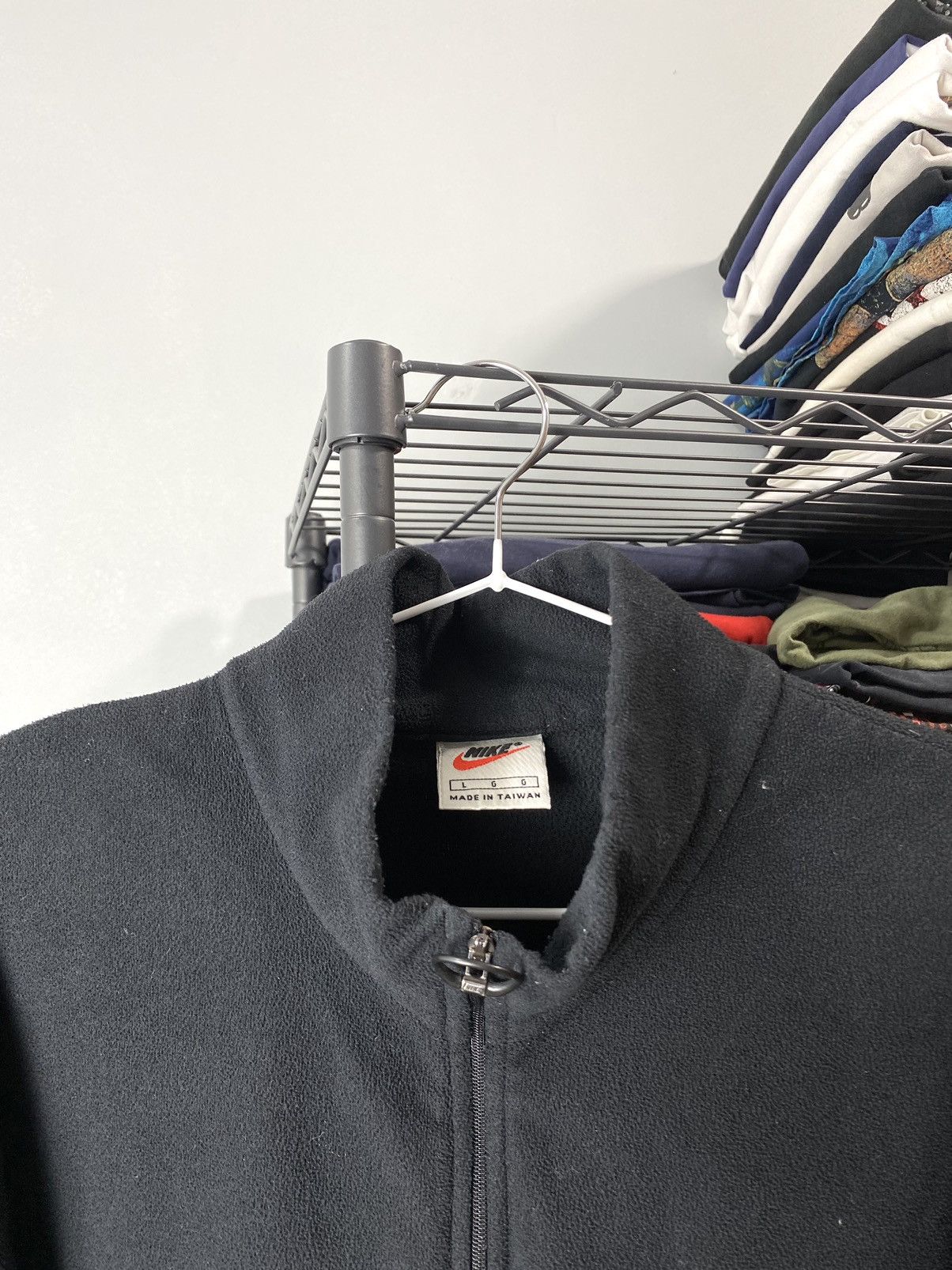Nike × Vintage Vintage 1990’s Nike Fleece Sweatshirt Y2K Hype Size US L / EU 52-54 / 3 - 4 Thumbnail
