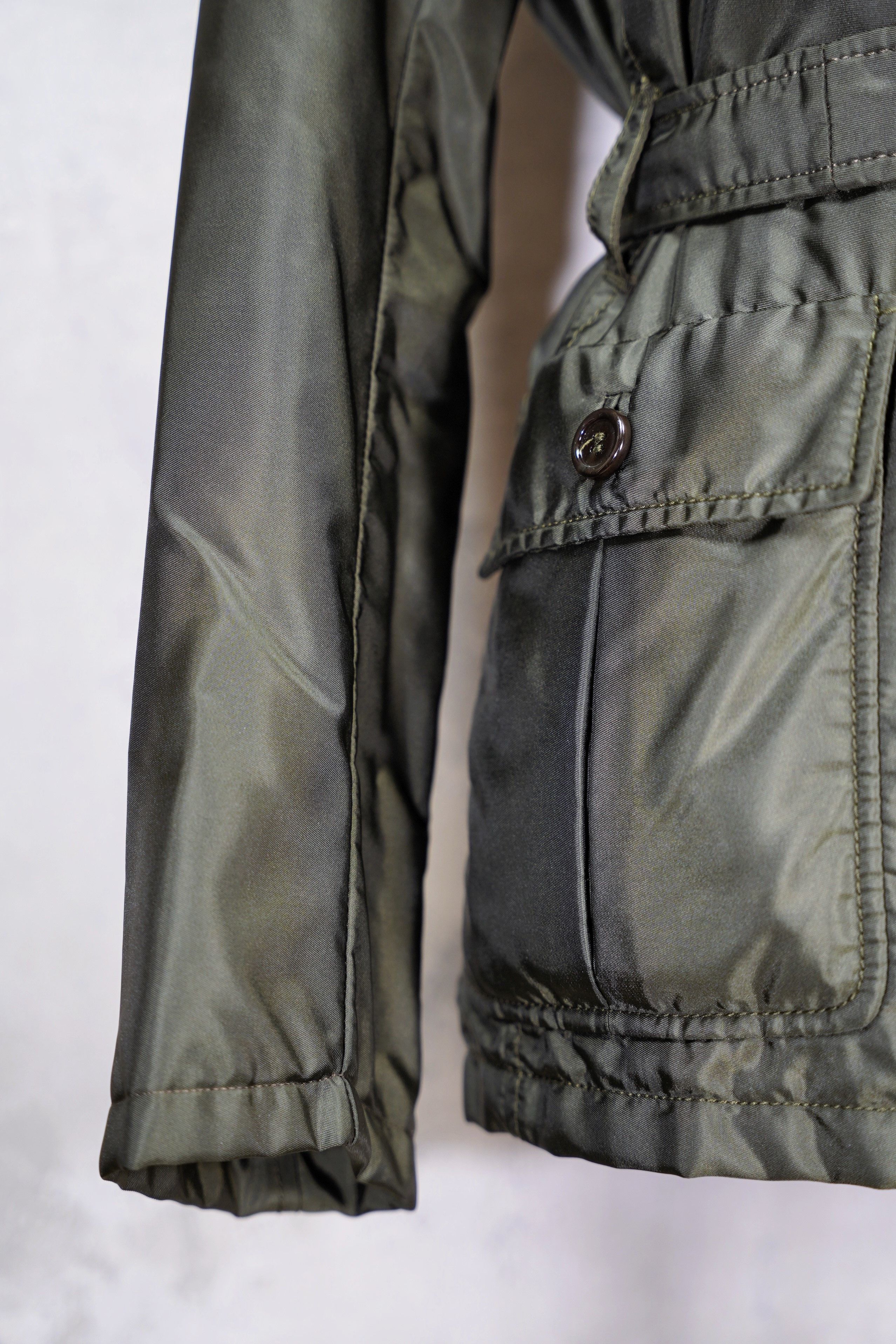 Prada Prada Milano Nylon Vintage 80's Jacket x Luxury Size M / US 6-8 / IT 42-44 - 6 Thumbnail
