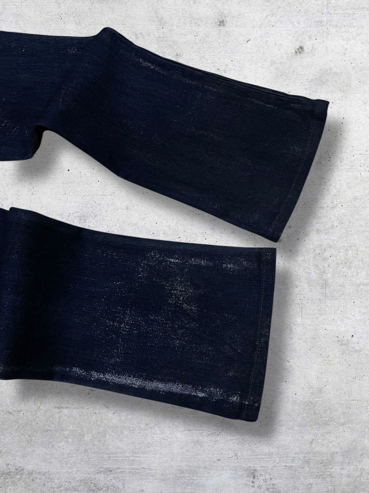 Shellac VINTAGE SHELLAC OG JAPAN DESIGNER WAX ARCHIVE STYLE DENIM Size US 29 - 14 Thumbnail