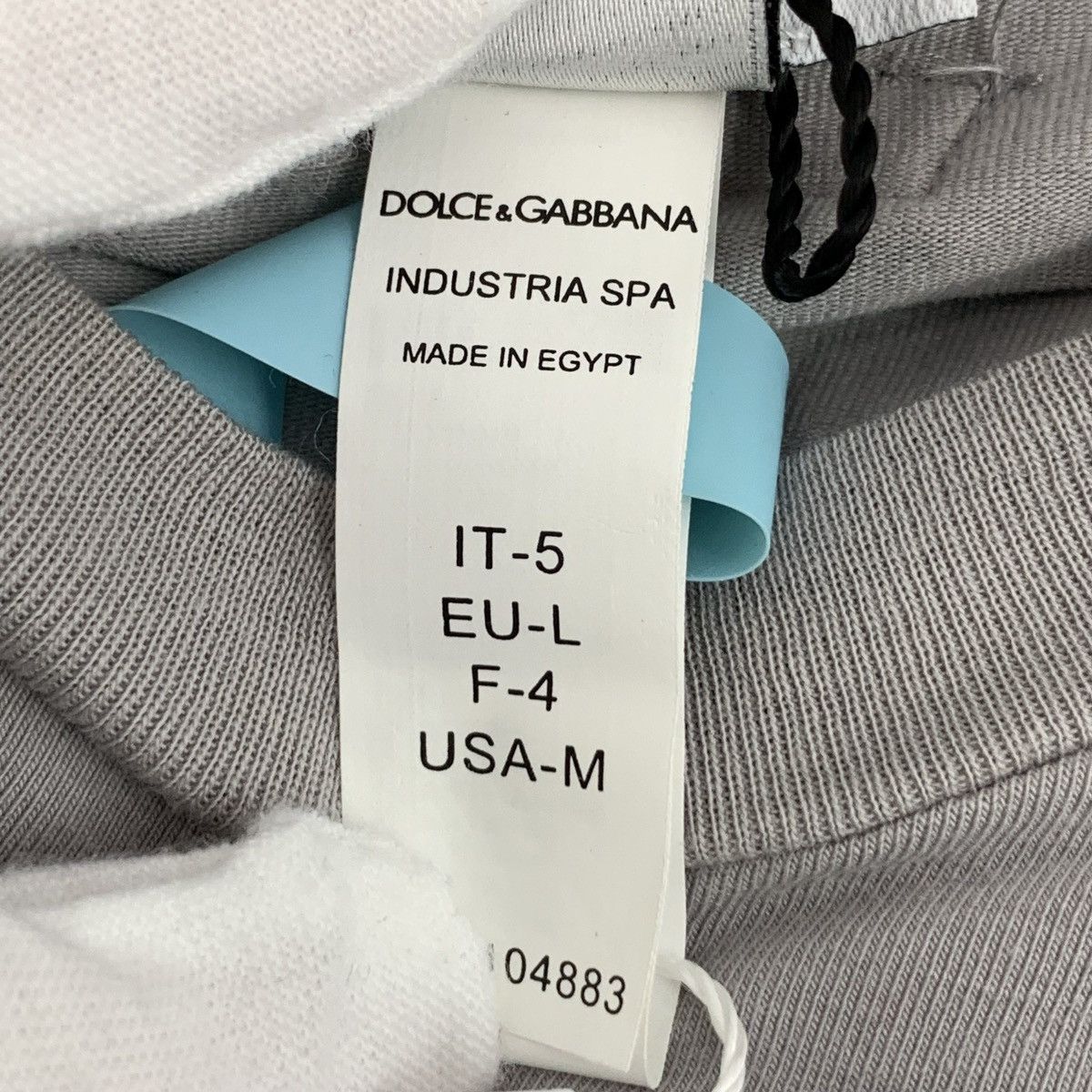 Dolce & Gabbana Dolce & Gabbana Stripe Trim Short Sleeve T-Shirt K26WX Size US XL / EU 56 / 4 - 6 Thumbnail