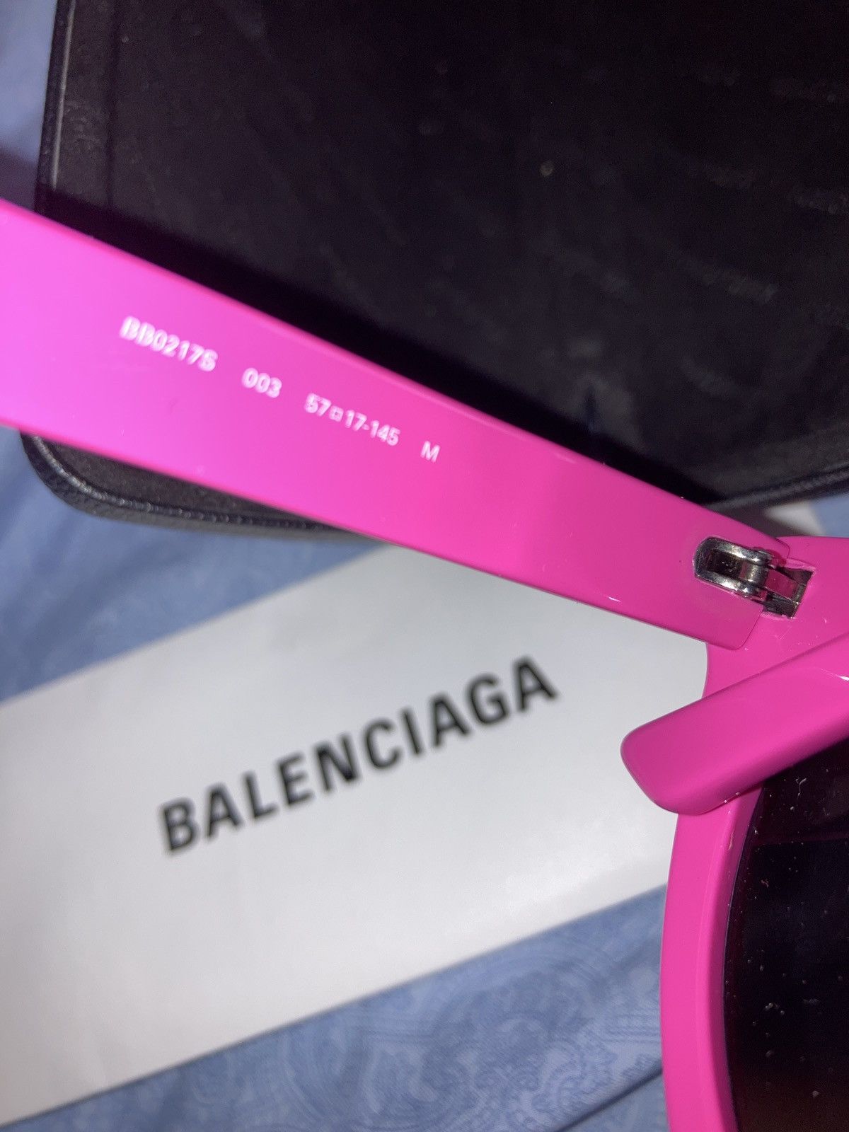 Balenciaga Brand new BALENCIAGA Pink Sunglasses Size ONE SIZE - 6 Thumbnail