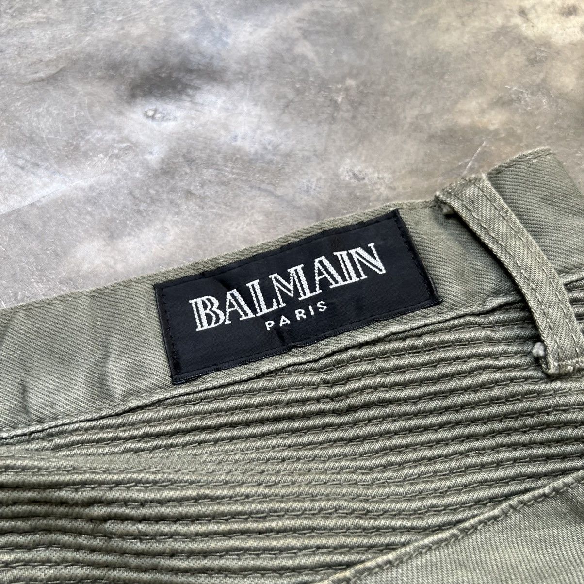 Balmain Balmain Paris Army Cargo Riders Pants Size US 32 / EU 48 - 9 Thumbnail