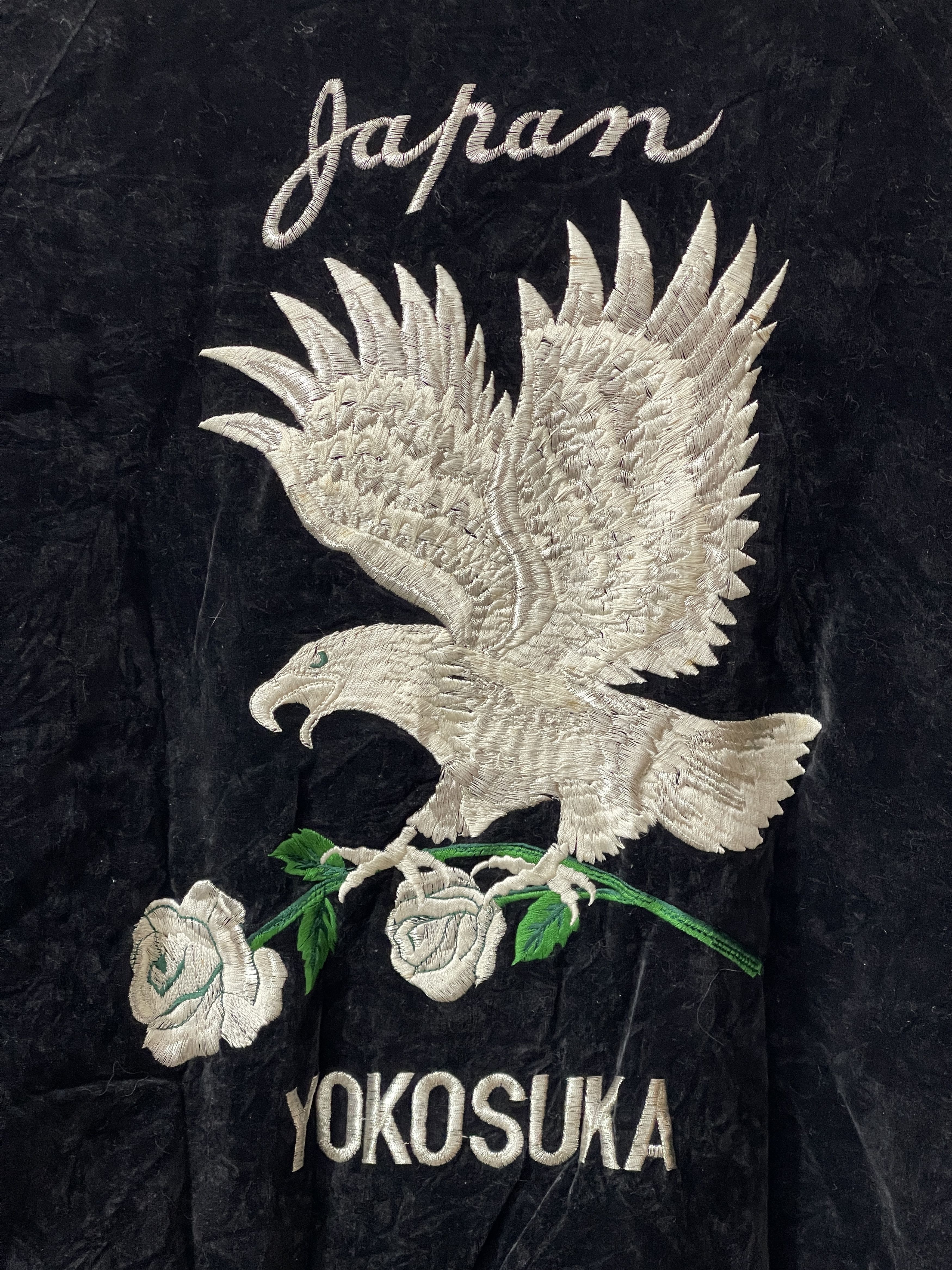 Japanese Brand Vintage Sukajan Varsity Yokosuka Japan Eagle & Dragon Jacket Size US L / EU 52-54 / 3 - 8 Thumbnail