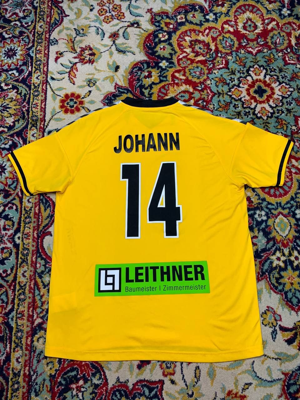 Hummel Soccer Jersey SV ried guntamatic Hummel rare Austria Size US XL / EU 56 / 4 - 2 Thumbnail