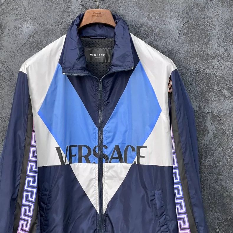 Versace Versace Fluorescent Greek back jacket Size US M / EU 48-50 / 2 - 3 Thumbnail