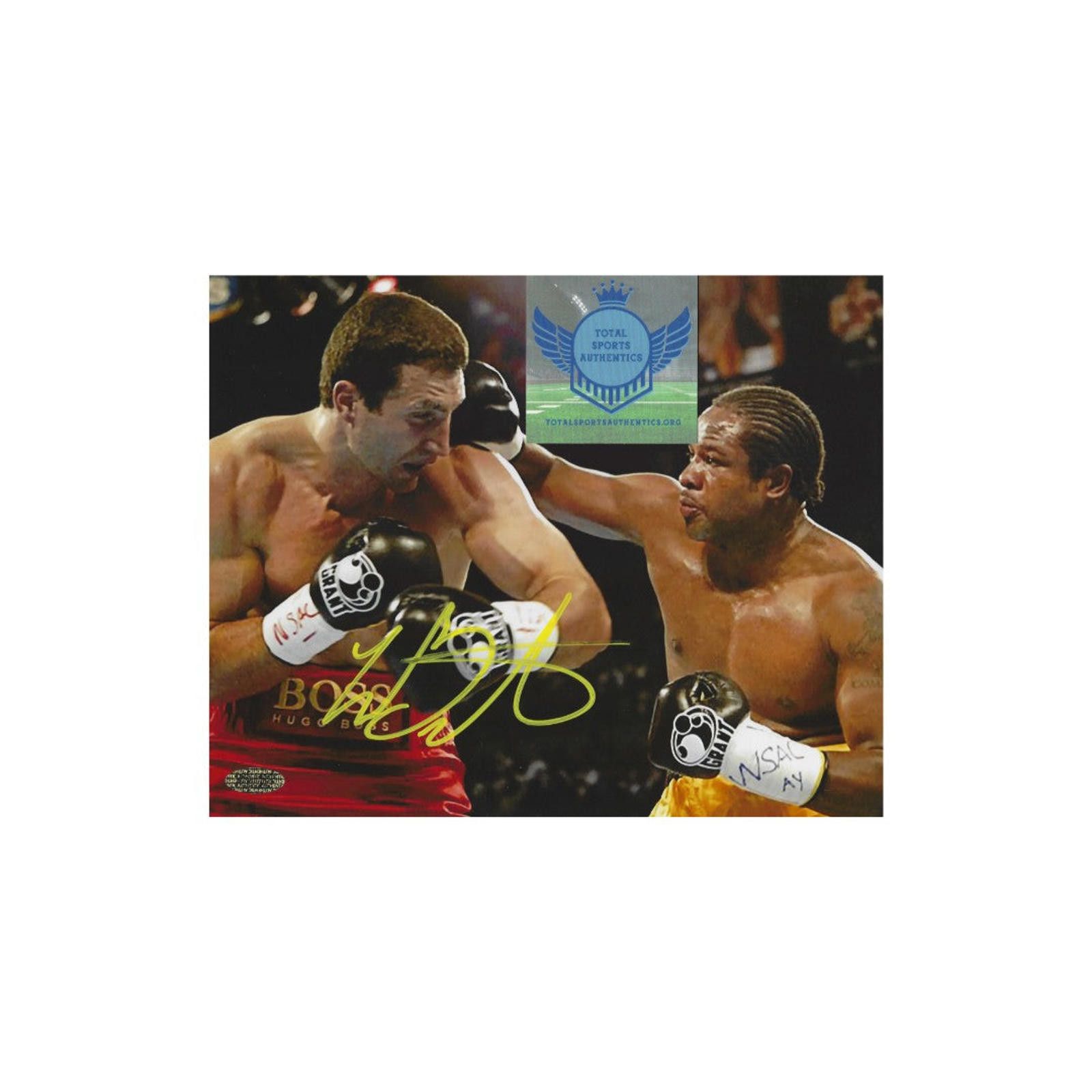 Other LAMON BREWSTER AUTOGRAPHED 8X10 PHOTO BOXING WITH COA Size ONE SIZE - 2 Thumbnail
