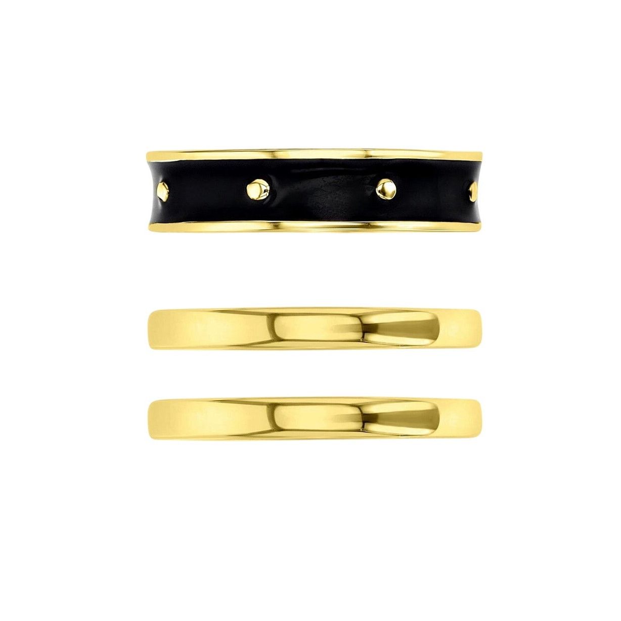 & Other Stories Julia Capri three piece stack ring set. Size 6 Size ONE SIZE - 4 Thumbnail